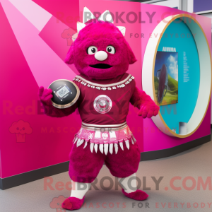 Mascot character of a...