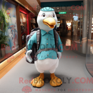 Mascot karakter van een...