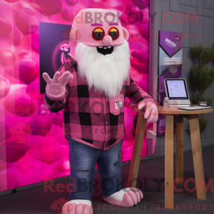 Figura de máscara de rosa...