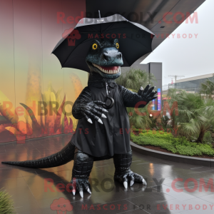Mascot character of a Black...