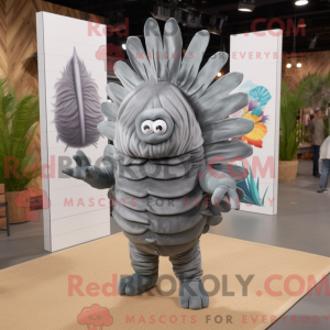 Mascot character of a Gray...