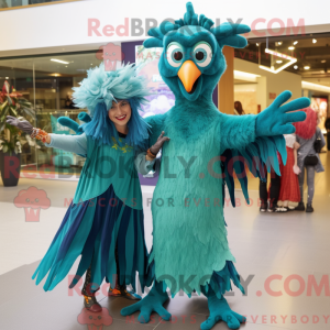 Postava maskota Teal...