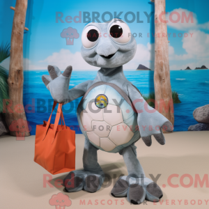 Mascot character of a Gray...