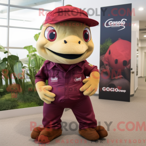Mascot character of a...
