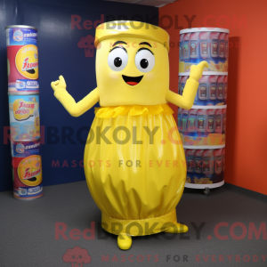 Mascot karakter van een...