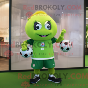Mascottekarakter van een...