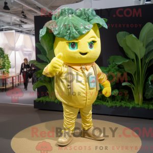Mascottekarakter van een...