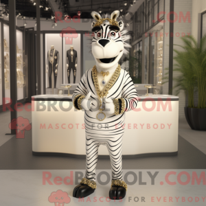 Mascot character of a Cream...