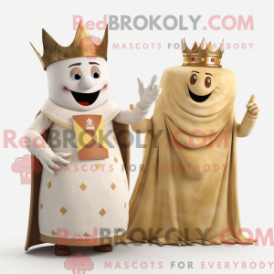 Mascot character of a Cream...
