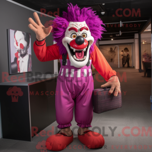 Mascot character of a...
