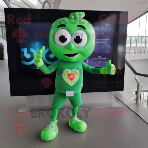 Green Heart mascotte...