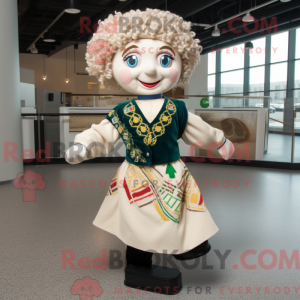 Personagem de máscara de...