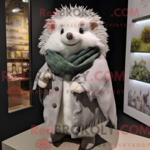 Mascot character of a White...
