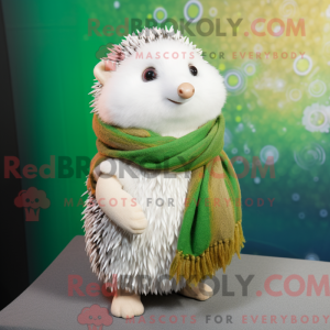 Mascot character of a White...
