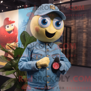 Mascot character of a Gold...