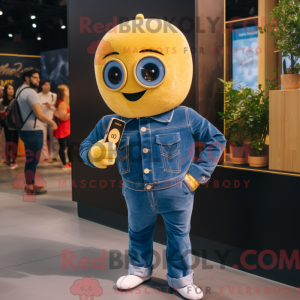 Mascot character of a Gold...