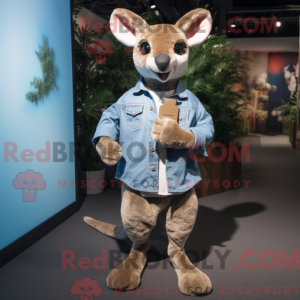 Maskot karakter af en...