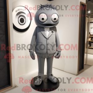 Mascot character of a Gray...