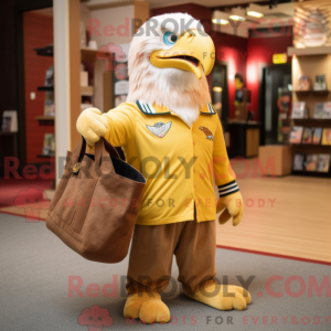 Mascot character of a Gold...