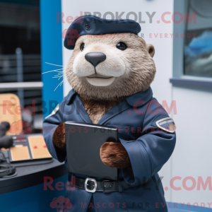 Mascot karakter van een...