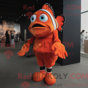 Mascot character of a Red...