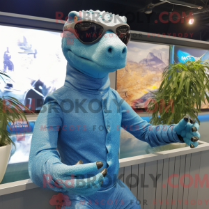 Mascot character of a Sky...
