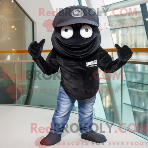Mascot character of a Black...