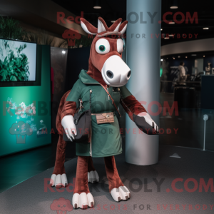Mascot character of a...