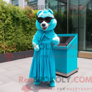 Mascot karakter van een...