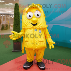 Mascot character of a Lemon...