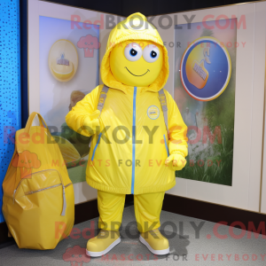 Mascot character of a Lemon...