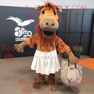 Postava maskota Rust Quagga...