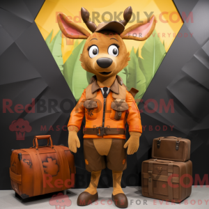 Mascottefiguur van een...