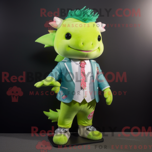 Personagem de máscara de um...