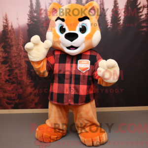 Mascot character of a Peach...