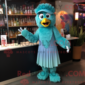 Mascot karakter van een...