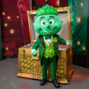 Postava maskota Green...
