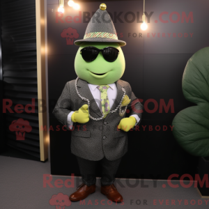 Mascot character of a Pear...