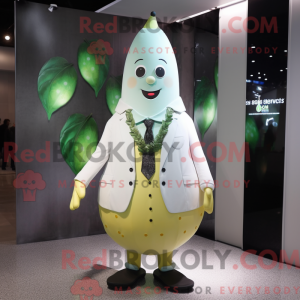 Mascot character of a Pear...