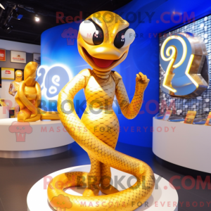 Mascot character of a Gold...