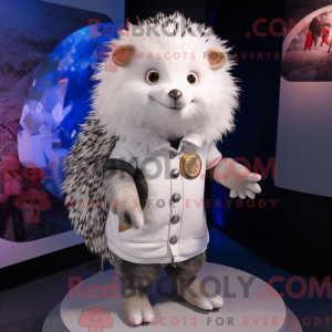 Mascot character of a White...