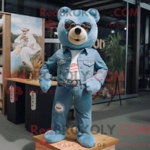 Mascottefiguur van een...