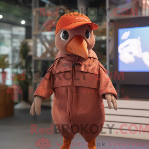 Mascot karakter van een...
