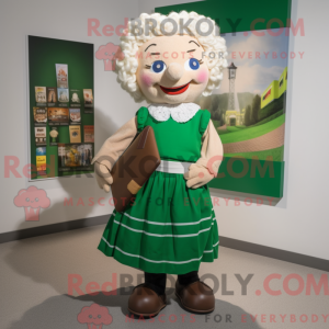 Mascot character of a Irish...
