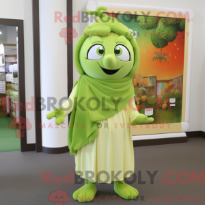 Mascot character of a Lime...