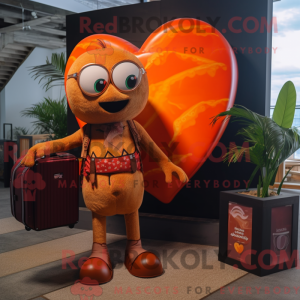 Postava maskota Rust Heart...