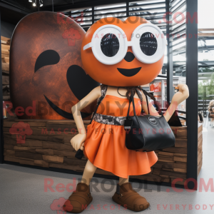 Mascot character of a Rust...