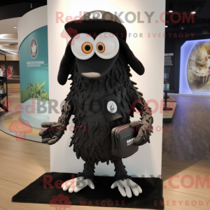 Mascot character of a Black...