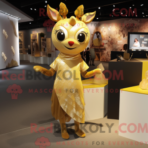 Mascot character of a Gold...