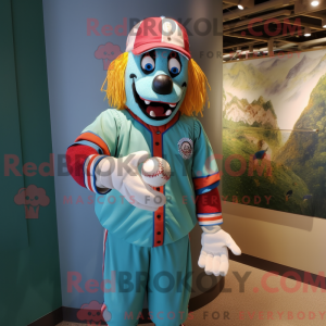 Mascot karakter van een...